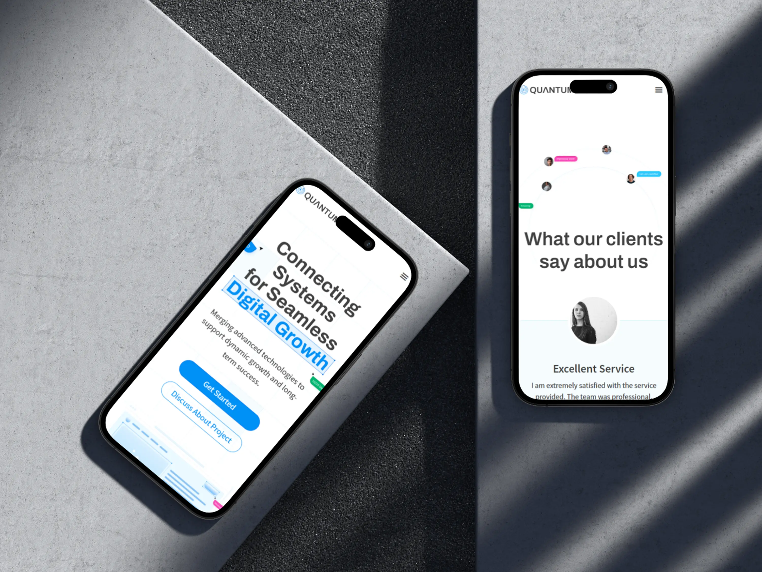 Quantum Loops mobile view
